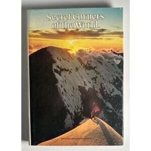 Secret Corners of the World National Geographic HCDJ Hardcover 1982